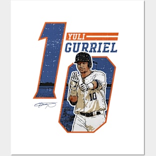 Yuli Gurriel Houston Deuces Offset Posters and Art